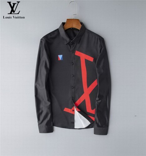 LV long sleeve shirt men-054(M-XXXL)