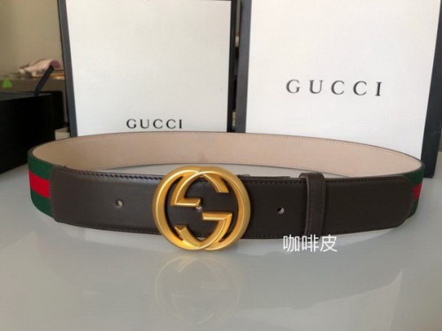 Super Perfect Quality G Belts(100% Genuine Leather,steel Buckle)-2296