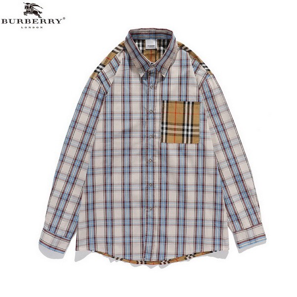 Burberry long sleeve men-389(M-XXXL)