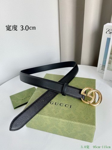 Super Perfect Quality G Belts(100% Genuine Leather,steel Buckle)-2751