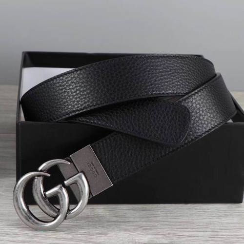 Super Perfect Quality G women Belts(100% Genuine Leather,steel Buckle)-347