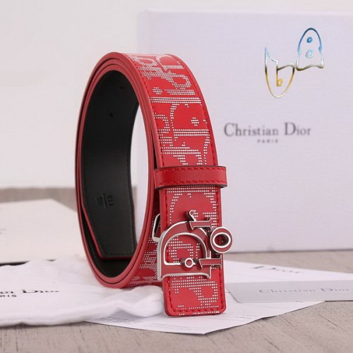 Super Perfect Quality Dior Belts(100% Genuine Leather,steel Buckle)-451
