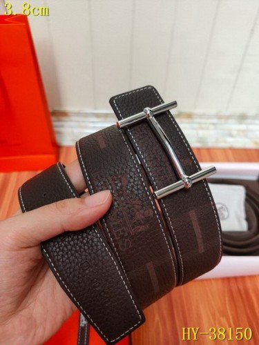 Super Perfect Quality Hermes Belts(100% Genuine Leather,Reversible Steel Buckle)-335