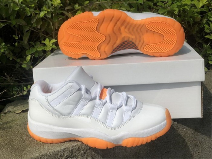 Authentic Air Jordan 11 Low Citrus