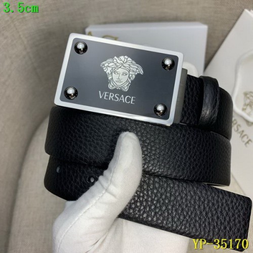 Super Perfect Quality Versace Belts(100% Genuine Leather,Steel Buckle)-746