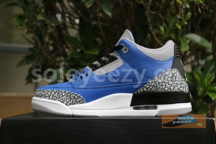 Autuentic Air Jordan 3 “Varsity Royal”