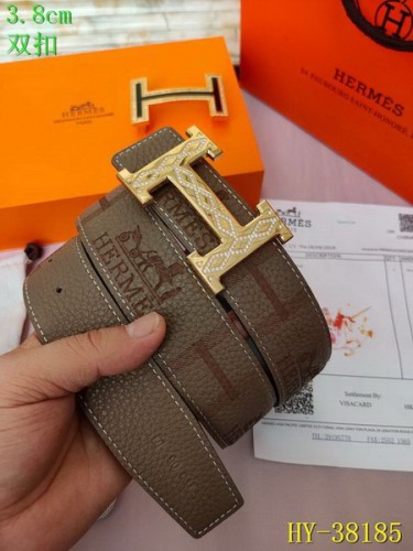 Super Perfect Quality Hermes Belts(100% Genuine Leather,Reversible Steel Buckle)-302