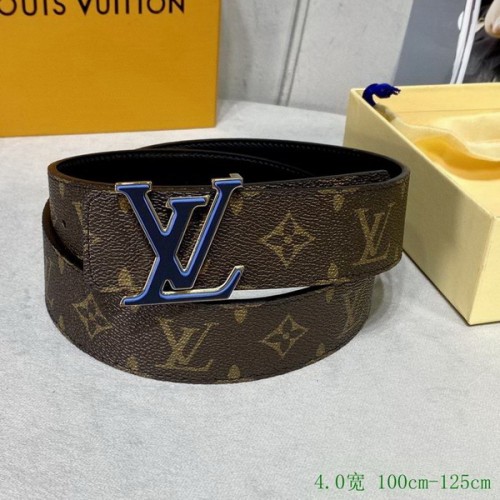 Super Perfect Quality LV Belts(100% Genuine Leather Steel Buckle)-2807
