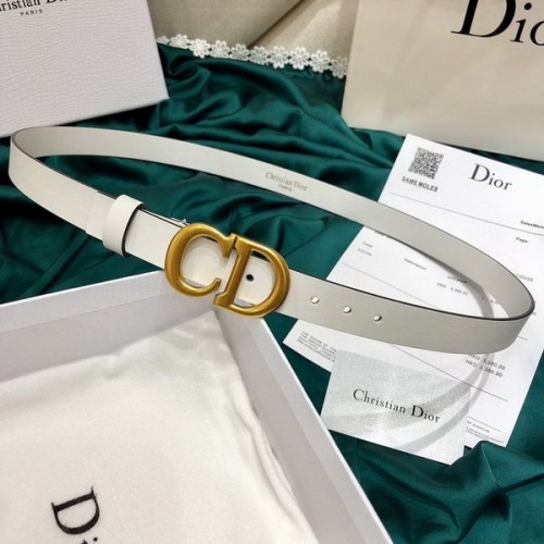 Super Perfect Quality Dior Belts(100% Genuine Leather,steel Buckle)-263