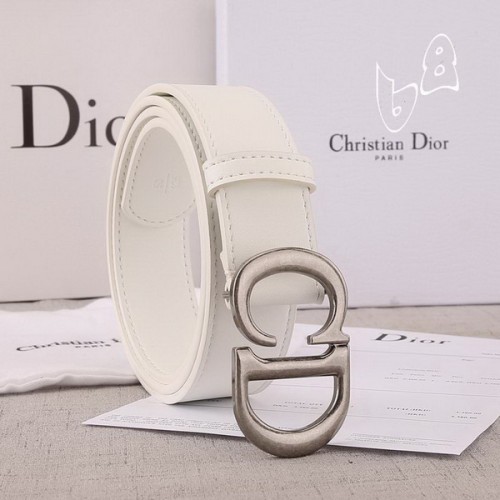 Super Perfect Quality Dior Belts(100% Genuine Leather,steel Buckle)-433