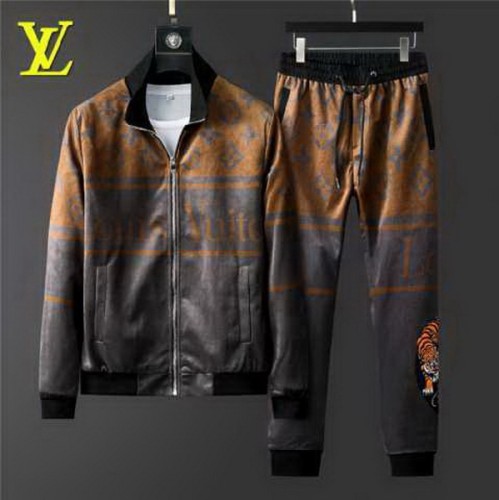 LV long sleeve men suit-100(M-XXXL)