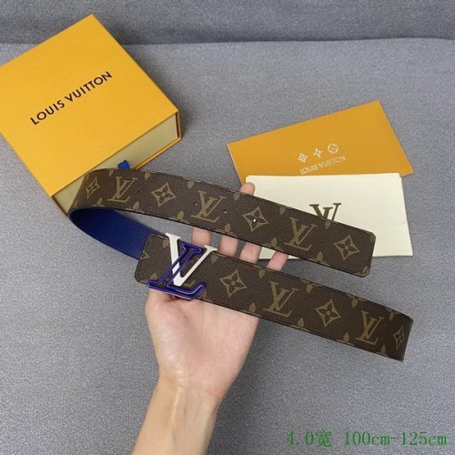 Super Perfect Quality LV Belts(100% Genuine Leather Steel Buckle)-3124
