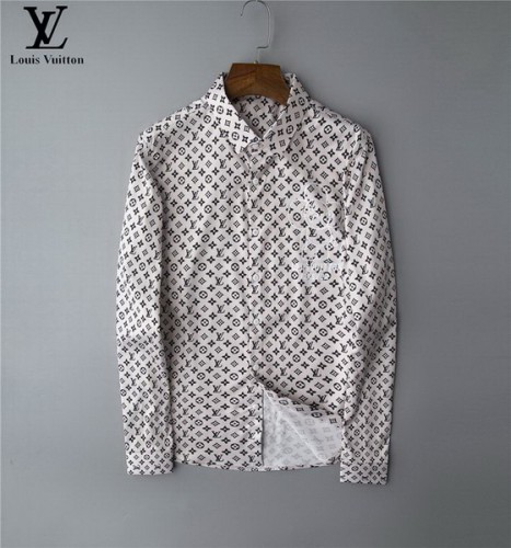 LV long sleeve shirt men-037(M-XXXL)