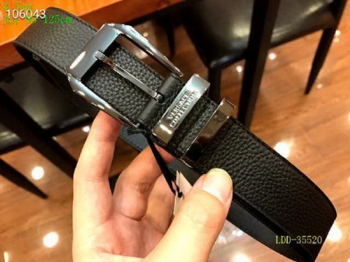 Super Perfect Quality Versace Belts(100% Genuine Leather,Steel Buckle)-383
