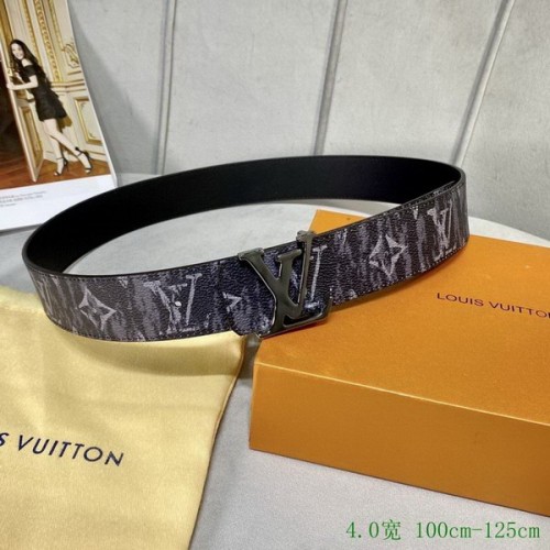 Super Perfect Quality LV Belts(100% Genuine Leather Steel Buckle)-3000