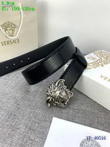 Super Perfect Quality Versace Belts(100% Genuine Leather,Steel Buckle)-380