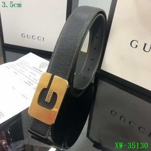 Super Perfect Quality G Belts(100% Genuine Leather,steel Buckle)-2525