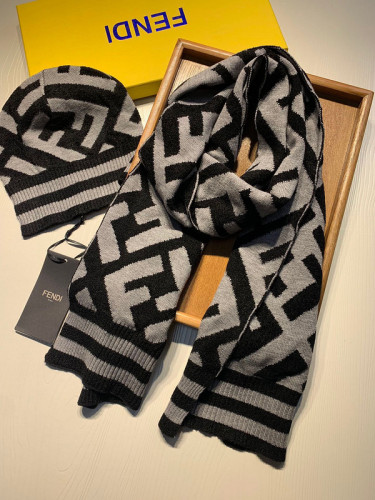 FD Wool Cap Scarf AAA-073