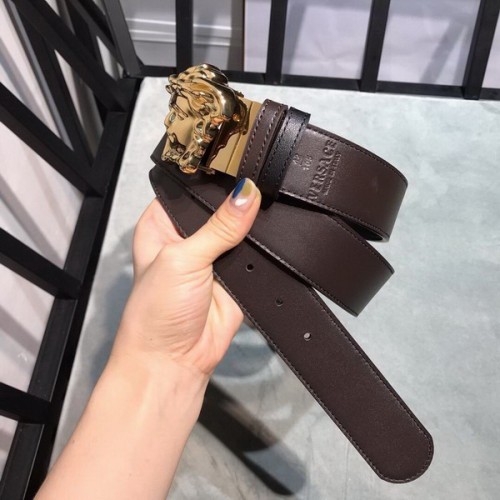 Super Perfect Quality Versace Belts(100% Genuine Leather,Steel Buckle)-143