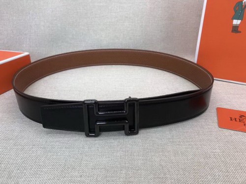 Super Perfect Quality Hermes Belts(100% Genuine Leather,Reversible Steel Buckle)-570