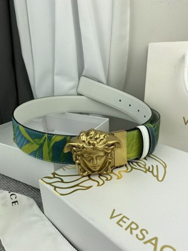 Super Perfect Quality Versace Belts(100% Genuine Leather,Steel Buckle)-440