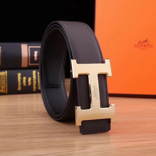 Super Perfect Quality Hermes Belts(100% Genuine Leather,Reversible Steel Buckle)-520