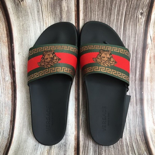 Versace men slippers AAA-236
