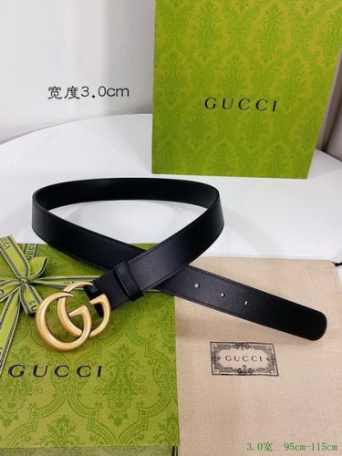 Super Perfect Quality G Belts(100% Genuine Leather,steel Buckle)-2758