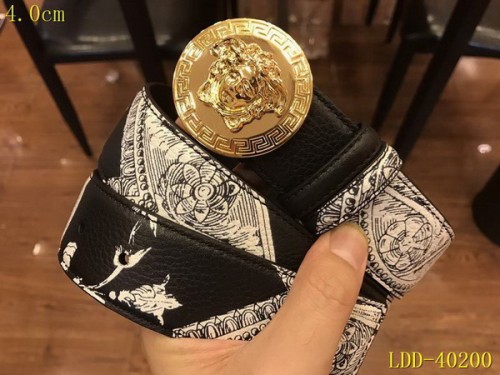 Super Perfect Quality Versace Belts(100% Genuine Leather,Steel Buckle)-748