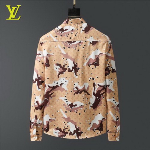 LV long sleeve shirt men-070(M-XXXL)