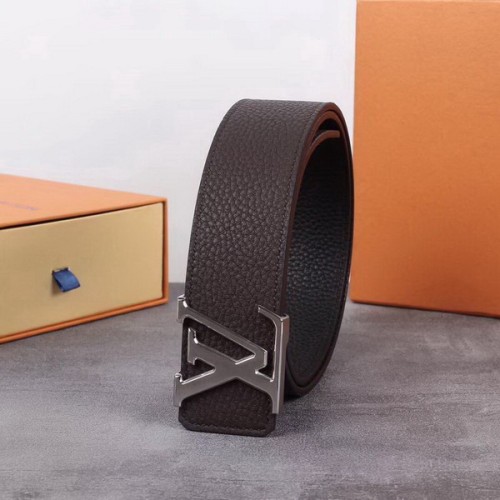 Super Perfect Quality LV Belts(100% Genuine Leather Steel Buckle)-1968