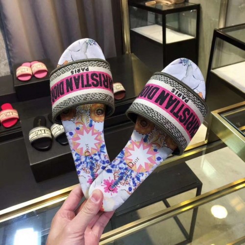 Dior women slippers 1;1 Quality-002