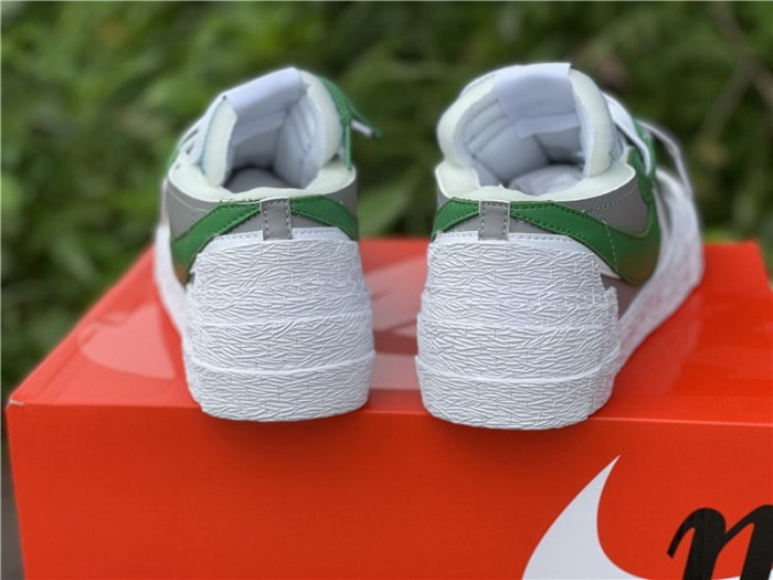 Authentic sacai x Nike Blazer Low Green