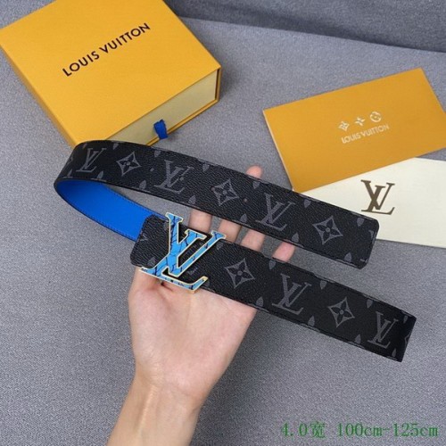 Super Perfect Quality LV Belts(100% Genuine Leather Steel Buckle)-3119