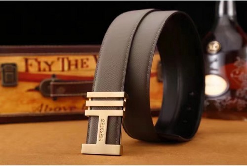 Super Perfect Quality Hermes Belts(100% Genuine Leather,Reversible Steel Buckle)-019