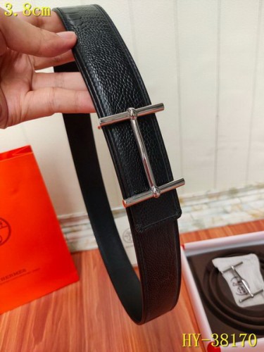 Super Perfect Quality Hermes Belts(100% Genuine Leather,Reversible Steel Buckle)-318