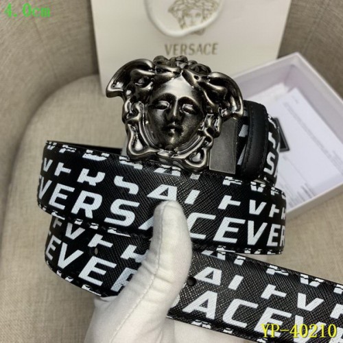 Super Perfect Quality Versace Belts(100% Genuine Leather,Steel Buckle)-720