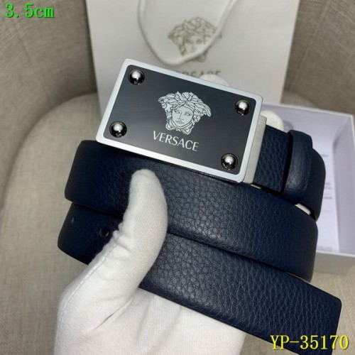Super Perfect Quality Versace Belts(100% Genuine Leather,Steel Buckle)-704