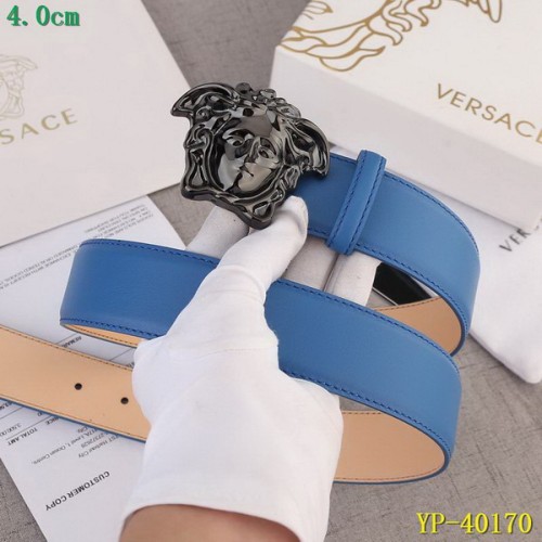 Super Perfect Quality Versace Belts(100% Genuine Leather,Steel Buckle)-044