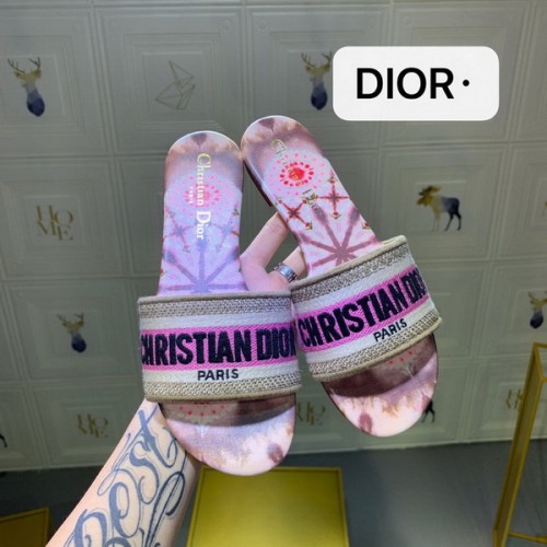 Dior women slippers AAA-020