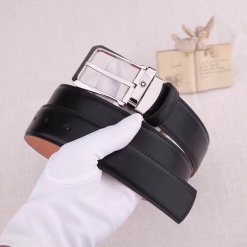 Super Perfect Quality MontBlanc Belts(100% Genuine Leather,steel Buckle)-006