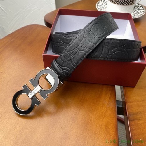 Super Perfect Quality Ferragamo Belts(100% Genuine Leather,steel Buckle)-1584