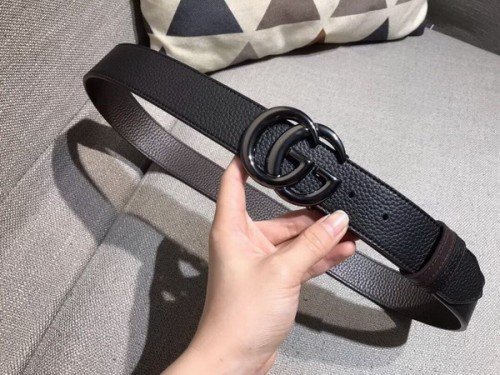 Super Perfect Quality G Belts(100% Genuine Leather,steel Buckle)-2335