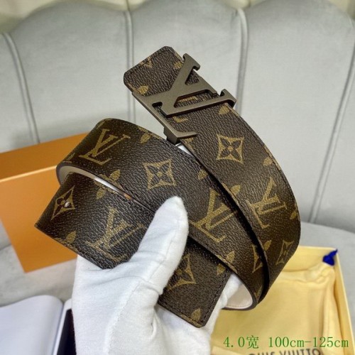 Super Perfect Quality LV Belts(100% Genuine Leather Steel Buckle)-3110
