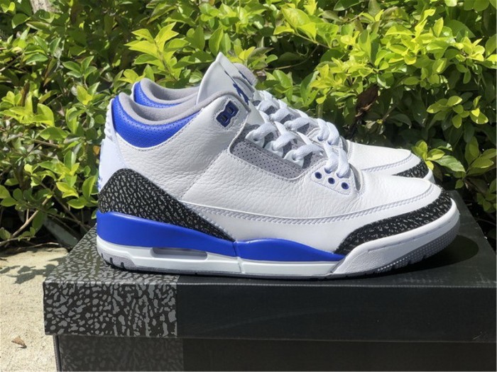 Authentic Air Jordan 3 “ Racer Blue”