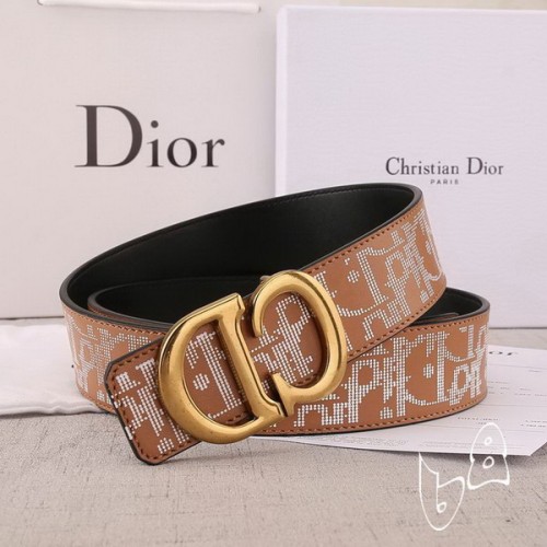 Super Perfect Quality Dior Belts(100% Genuine Leather,steel Buckle)-432
