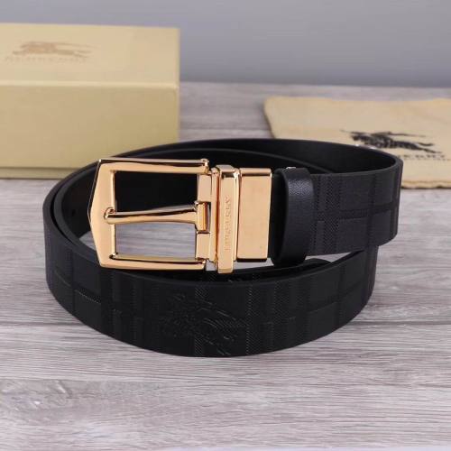 Super Perfect Quality Burberry Belts(100% Genuine Leather,steel buckle)-030
