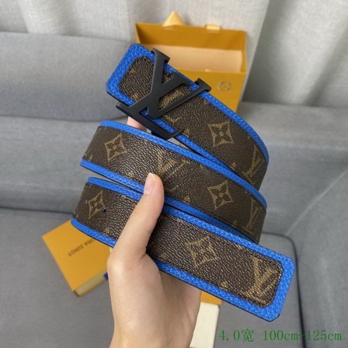 Super Perfect Quality LV Belts(100% Genuine Leather Steel Buckle)-3114