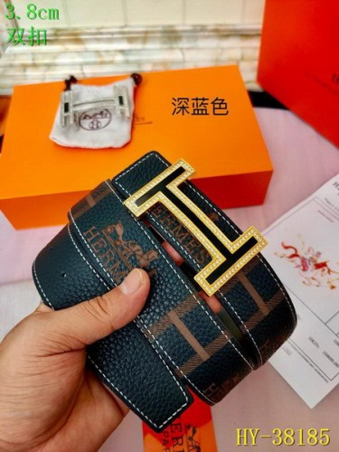 Super Perfect Quality Hermes Belts(100% Genuine Leather,Reversible Steel Buckle)-303