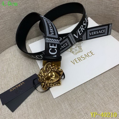 Super Perfect Quality Versace Belts(100% Genuine Leather,Steel Buckle)-717